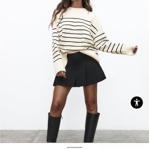 Zara Striped Knit Sweater